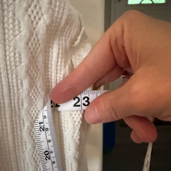 Cream Button-Up Cardigan - Picture 3 of 5